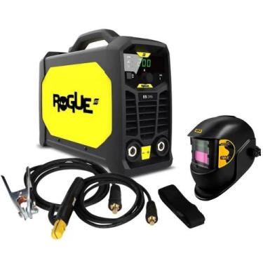 Imagem de Solda Inversora LHN Rogue 220V ESAB com Mascara para Solda Automática 