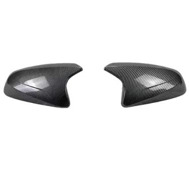 Imagem de Capa De Espelho Lateral Do Carro Textura De Fibra De Carbono/Preto Brilhante Capa De Espelho Retrovisor Compatível Com Lexus LHD NX200 RX350 450H 2016-2023(Carbon fiber texture)