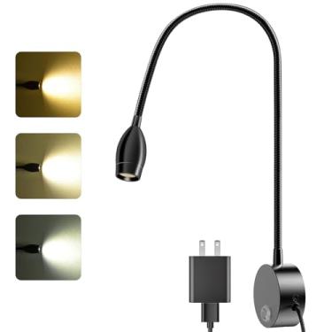 Imagem de ERAY Luz de leitura de cabeceira - 1 unidade preta