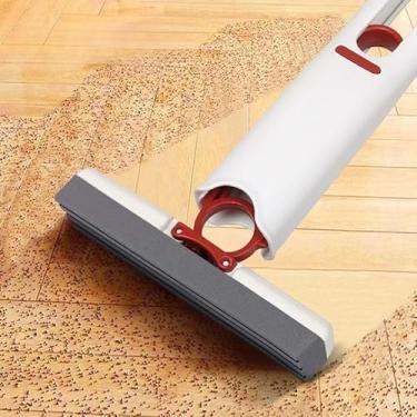 Imagem de Mini Mop Rodo Esfregão Retrátil Multifuncional Auto-squeeze (1PCS)