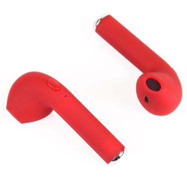 Imagem de Fone de Ouvido Bluetooth EASY W1+ TWS True Wireless - Vermelho - Vinik