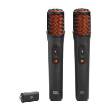 Imagem de Kit com 2 Microfone JBL Sem Fio Partybox JBL EasySing Mics