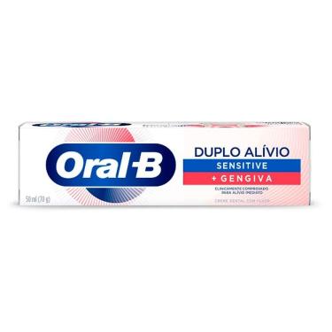 Imagem de Creme Dental Oral-B Duplo Alívio 70g