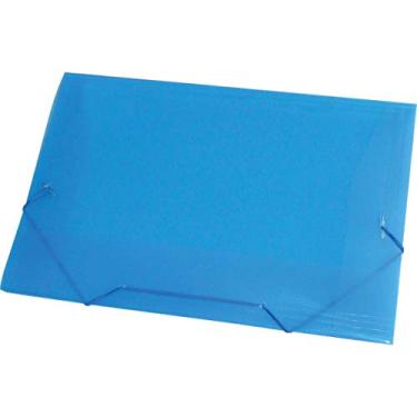 Imagem de Pasta Aba Elastica Plastica Oficio Azul - Pacote Com 10, Acp, 1021Az, Azul, Pacote De 97