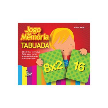 Imagem de Livro Caixinha - Jogo Da Memoria Tabuada