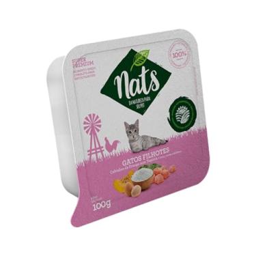 Imagem de Petisco Úmido Nats Gatos Filhotes Cubos de Frango com Tapioca