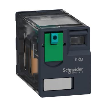 Imagem de Rele Anti Pumping 24VCC 12A Miniatura Cod. RXM2AB1BD - Schneider