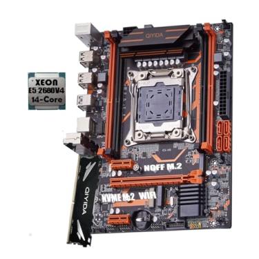 Imagem de Kit PC Gamer X99 Gaming + Xeon E5 2680v4 14 Núcleos (Ryzen 5 5600) + 16GB DDR4
