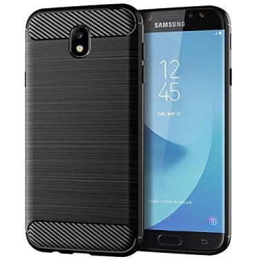 Imagem de Capa para Samsung Galaxy J7 Pro, sensação macia, proteção total, anti-arranhões e impressões digitais + capa de celular resistente a arranhões para Samsung Galaxy J7 Pro