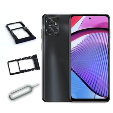 Imagem de Avvood Bandeja de cartão SIM SD Slot Horder para Motorola Moto G Stylus (5G) 2023 XT2315 Suporte para cartão micro SD de substituição de pino preto