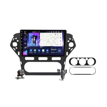 Imagem de YLOXFW Car Stereo 2 Din Android 13.0 Radio with 4G 5G WiFi DSP SWC Carplay for Mondeo 2006-2010 GPS Sat Navigation 9'' MP5 Multimedia Video Player FM BT Receiver,Black,M300S