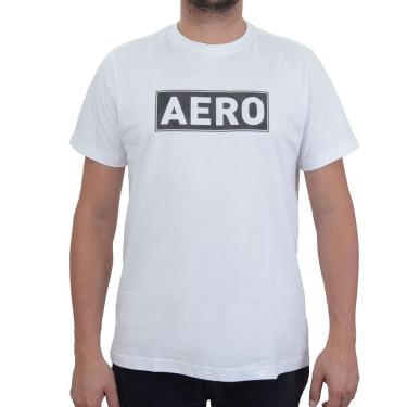 Imagem de Camiseta Masculina Aeropostale MC Silkada Branca - 87901212-Masculino