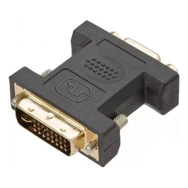 Imagem de Adaptador Dvi 24+5 Pinos Macho P/ Vga 