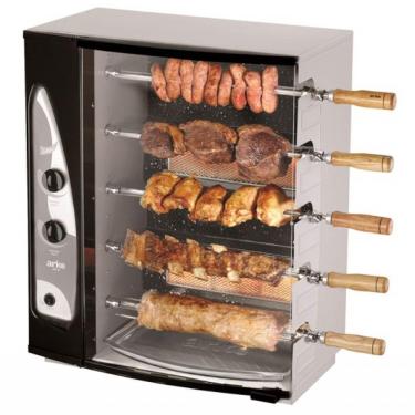 Imagem de Assador a Gás GLP Arke AGR-05 5 Espetos