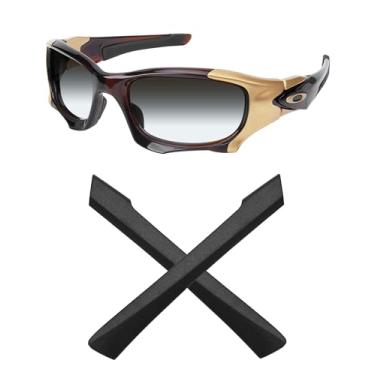 Imagem de Mryok Meias de substituição para óculos de sol Oakley Pit Boss 2 OX3128 53 mm - Preto