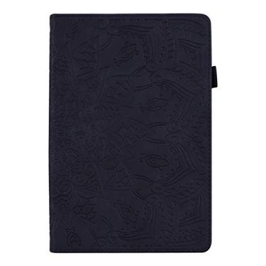Imagem de TIPOYOROO Capa para Samsung Galaxy Tab A8 10,5 polegadas 2022 SM-X200/X205 Capa de couro PU premium com suporte flip shell com cartão