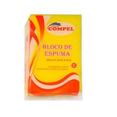 Imagem de Bloco De Espuma Poliéster 6x13x22 Cm - Compel