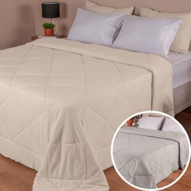 Imagem de Edredom Queen Premium em Percal Acetinado Toque de Pluma 240x260cm - B