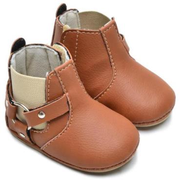 Imagem de Botinha Masculina Infantil Country Bebê Calce Fácil Conforto - Mila Ma