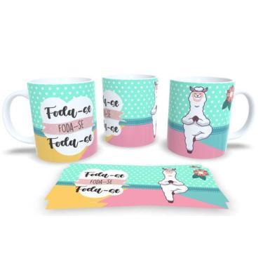 Imagem de Canecas de Porcelana Personalizadas Ihama Irritada - Estampa Sublimada