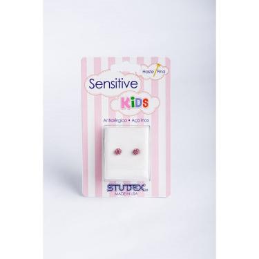 Imagem de BRINCO STUDEX SENSITIVE KIDS FIREBALL ROSACLARO 4,5MM Sk340W