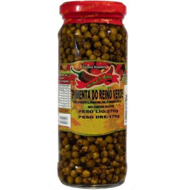 Imagem de Pimenta Do Reino Verde Conserva 270g Qualidade 1 Unidade - Aroma DMina