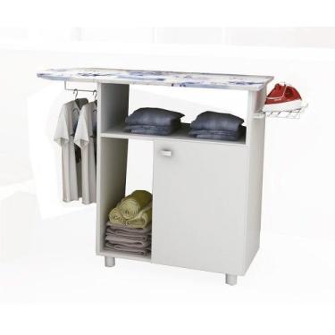 Imagem de Tábua de Passar 01 Porta TP3010 Branco - Tecno Mobili