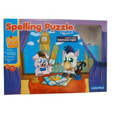 Imagem de Brinquedo Pedagógico Soletrando em Inglês Taquetá (SKU 6464)