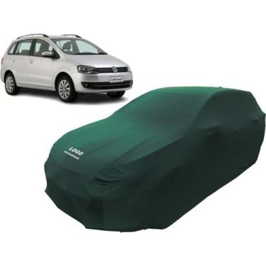 Imagem de Capa Carro Volksvagen Spacefox Com Elástico Melhor Fixação - Mz, Verde