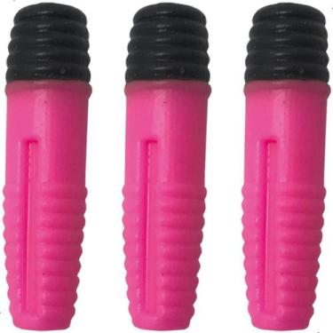 Imagem de Isca Artificial Soft Charutinho Cart. 3pçs - Alligator, Rosa, Preto