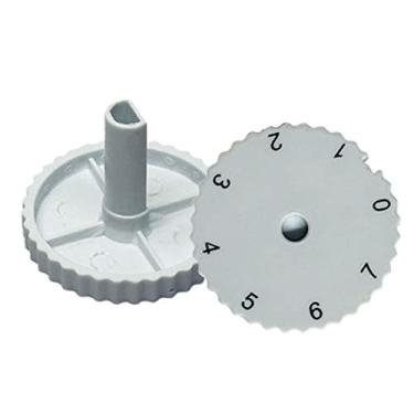 Imagem de HMHAMA 1 peça de interruptor de temperatura para geladeira 7 posições controle de temperatura interruptor interruptor interruptor botão substituição peças de reparo compatíveis com Haier Hisense