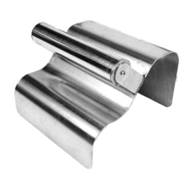 Imagem de Gralara Desempenadeira de concreto para paisagismo, desempenadeira de reboco multiuso, ferramenta de modelagem de concreto, desempenadeira de bordar, Style C