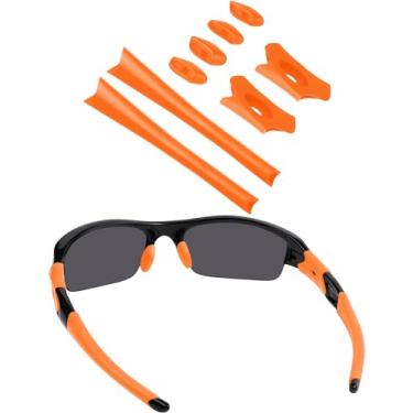 Imagem de BLAZERBUCK Kits de substituição de meias para óculos de sol Oakley Flak Jacket XLJ - Laranja
