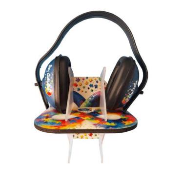 Imagem de Suporte de parede Infinity para Abafador de sons de Autistas - Coleção