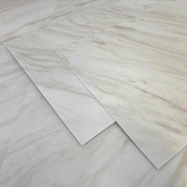 Imagem de Placa Adesiva Flexível para Parede Mármore Conde Branco 30x60cm - Open