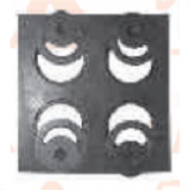 Imagem de Chapa Fogao 4 Bocas Diadema Quadrada 48 X 48 772 - DONIFER