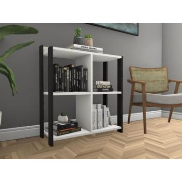 Imagem de Balcão Aparador Livros Bar Café Multiuso Estante Cozinha - Jotta's Mov