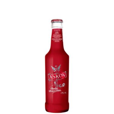 Imagem de Vodka Askov Ice 275 ml Caixa com 6 Unidades, Frutas Vermelhas