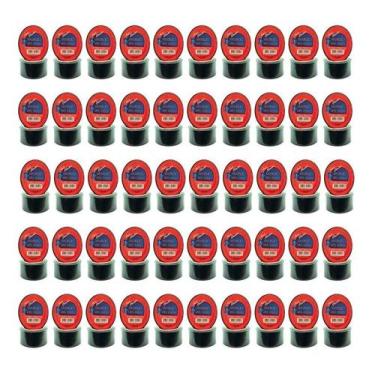 Imagem de Kit 100 Unidades Fita Isolante Anti Chama Isoflex 19mm X 5m - Geral