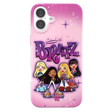 Imagem de VELVET CAVIAR Capa Bratz para iPhone 16 Plus - Compatível com MagSafe [teste de queda de 3 metros] - Rosa, Airbrush Angels