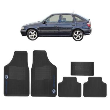 Imagem de Tapete Automotivo Carro Volkswagen Versátil Borracha 5 peças, Pointer