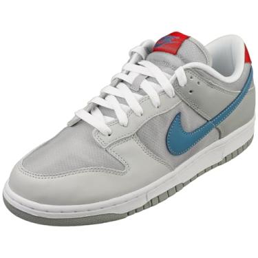 Imagem de Nike Tênis masculino Dunk Low (HF0391-001, prata metálico/cinza neutro/prata plana/tempestade egeana), Prata metálica/cinza neutro/prata plana/tempestade egeu, 44