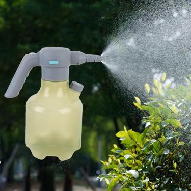Imagem de Spray elétrico para plantas, regador automático 3 litros, pulverizador recarregável a bateria,pulverizador de gotejamento com temporizador para plantas em vasos, gramado de