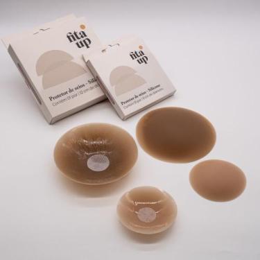Imagem de Protetor Silicone UltraFino Mamilos 12 Cm Original Fita UP, Caramelo