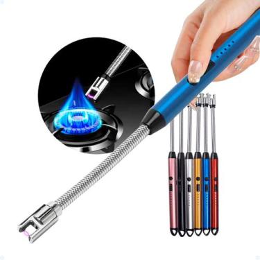 Imagem de Isqueiro Elétrico De Plasma Recarregável Via USB Articulável - Hxt
