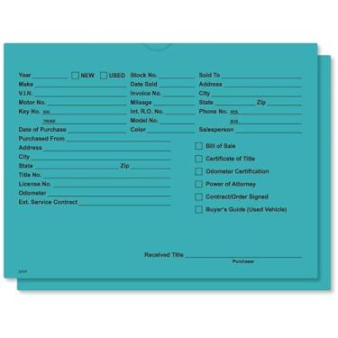 Imagem de Jaquetas estampadas de veículos para concessionárias de automóveis - Suprimentos para revendedores - Carros novos e usados - Quantidade 100 (azul-petróleo)