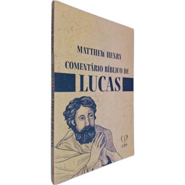 Imagem de Livro Físico Comentário Bíblico de Lucas Matthew Henry