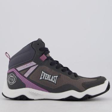 Imagem de Tênis Everlast Strike 4 Feminino Cinza e Branco, 37