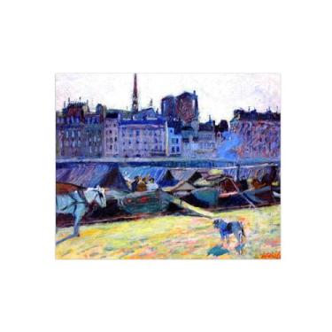 Imagem de Raoull Duufy pinturas famosas arte de parede para sala de estar - imagem de arte clássica - batatas - reprodução em tela 40 x 50 cm 16 x 20 pol sem moldura