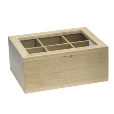 Imagem de Caixa para Chá ou Cápsulas de Café Ecokitchen 6 Divisões - Mimo Style